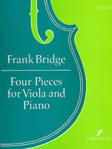 FOUR PIECES FOR VIOLA AND PIANO cover